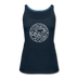 Tennessee Women’s Tank Top - State Design Women’s Tennessee Tank Top - deep navy