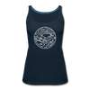 Tennessee Women’s Tank Top - State Design Women’s Tennessee Tank Top - deep navy