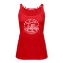 Ohio Women’s Tank Top - State Design Women’s Ohio Tank Top - red