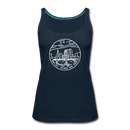 Ohio Women’s Tank Top - State Design Women’s Ohio Tank Top - deep navy