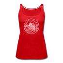 Rhode Island Women’s Tank Top - State Design Women’s Rhode Island Tank Top - red