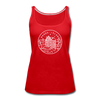 Rhode Island Women’s Tank Top - State Design Women’s Rhode Island Tank Top - red