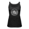 Rhode Island Women’s Tank Top - State Design Women’s Rhode Island Tank Top - charcoal gray