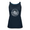 Rhode Island Women’s Tank Top - State Design Women’s Rhode Island Tank Top - deep navy