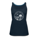 South Carolina Women’s Tank Top - State Design Women’s South Carolina Tank Top - deep navy