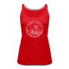 Pennsylvania Women’s Tank Top - State Design Women’s Pennsylvania Tank Top - red
