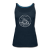 Utah Women’s Tank Top - State Design Women’s Utah Tank Top - deep navy