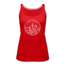 Oklahoma Women’s Tank Top - State Design Women’s Oklahoma Tank Top - red