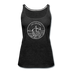 Oklahoma Women’s Tank Top - State Design Women’s Oklahoma Tank Top - charcoal gray