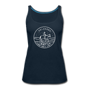 Oklahoma Women’s Tank Top - State Design Women’s Oklahoma Tank Top - deep navy