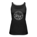 South Dakota Women’s Tank Top - State Design Women’s South Dakota Tank Top - black