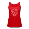 South Dakota Women’s Tank Top - State Design Women’s South Dakota Tank Top - red