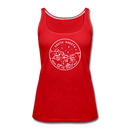 South Dakota Women’s Tank Top - State Design Women’s South Dakota Tank Top - red