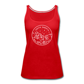 South Dakota Women’s Tank Top - State Design Women’s South Dakota Tank Top - red
