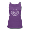 South Dakota Women’s Tank Top - State Design Women’s South Dakota Tank Top - purple