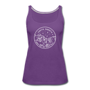 South Dakota Women’s Tank Top - State Design Women’s South Dakota Tank Top - purple