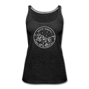 South Dakota Women’s Tank Top - State Design Women’s South Dakota Tank Top - charcoal gray