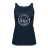 South Dakota Women’s Tank Top - State Design Women’s South Dakota Tank Top - deep navy