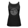Vermont Women’s Tank Top - State Design Women’s Vermont Tank Top - black