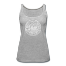 Virginia Women’s Tank Top - State Design Women’s Virginia Tank Top - heather gray