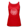 Virginia Women’s Tank Top - State Design Women’s Virginia Tank Top - red