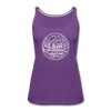 Virginia Women’s Tank Top - State Design Women’s Virginia Tank Top - purple