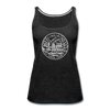 Virginia Women’s Tank Top - State Design Women’s Virginia Tank Top - charcoal gray