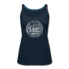 Virginia Women’s Tank Top - State Design Women’s Virginia Tank Top - deep navy