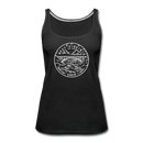 West Virginia Women’s Tank Top - State Design Women’s West Virginia Tank Top - black