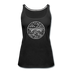 West Virginia Women’s Tank Top - State Design Women’s West Virginia Tank Top - black
