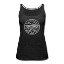 West Virginia Women’s Tank Top - State Design Women’s West Virginia Tank Top - charcoal gray