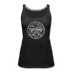 West Virginia Women’s Tank Top - State Design Women’s West Virginia Tank Top - charcoal gray