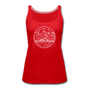 Wyoming Women’s Tank Top - State Design Women’s Wyoming Tank Top - red