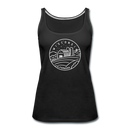 Wisconsin Women’s Tank Top - State Design Women’s Wisconsin Tank Top - black