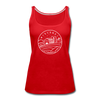 Wisconsin Women’s Tank Top - State Design Women’s Wisconsin Tank Top - red