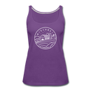 Wisconsin Women’s Tank Top - State Design Women’s Wisconsin Tank Top - purple