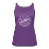 Wisconsin Women’s Tank Top - State Design Women’s Wisconsin Tank Top - purple