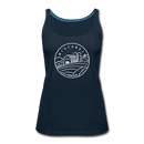 Wisconsin Women’s Tank Top - State Design Women’s Wisconsin Tank Top - deep navy