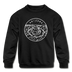 Arizona Youth Sweatshirt - State Design Youth Arizona Crewneck Sweatshirt - black
