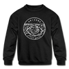 Arizona Youth Sweatshirt - State Design Youth Arizona Crewneck Sweatshirt - black
