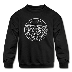 Arizona Youth Sweatshirt - State Design Youth Arizona Crewneck Sweatshirt