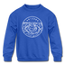Arizona Youth Sweatshirt - State Design Youth Arizona Crewneck Sweatshirt - royal blue