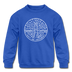 Delaware Youth Sweatshirt - State Design Youth Delaware Crewneck Sweatshirt - royal blue