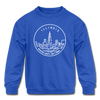 Illinois Youth Sweatshirt - State Design Youth Illinois Crewneck Sweatshirt