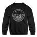 Kentucky Youth Sweatshirt - State Design Youth Kentucky Crewneck Sweatshirt - black