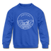 Kentucky Youth Sweatshirt - State Design Youth Kentucky Crewneck Sweatshirt - royal blue