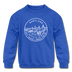 Maryland Youth Sweatshirt - State Design Youth Maryland Crewneck Sweatshirt - royal blue