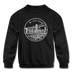 Michigan Youth Sweatshirt - State Design Youth Michigan Crewneck Sweatshirt - black