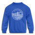 Michigan Youth Sweatshirt - State Design Youth Michigan Crewneck Sweatshirt - royal blue