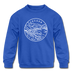 Oregon Youth Sweatshirt - State Design Youth Oregon Crewneck Sweatshirt - royal blue